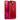 iPhone 14 6.1 inch Unicorn Beetle Style Slim Clear Case-Red